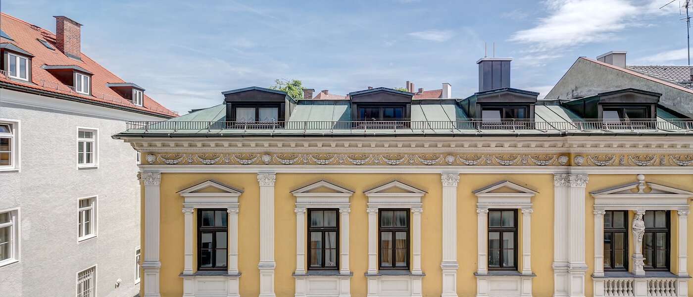 Wohnung München Schwabing (rechts der Leopoldstraße) 02 Aussicht 9521