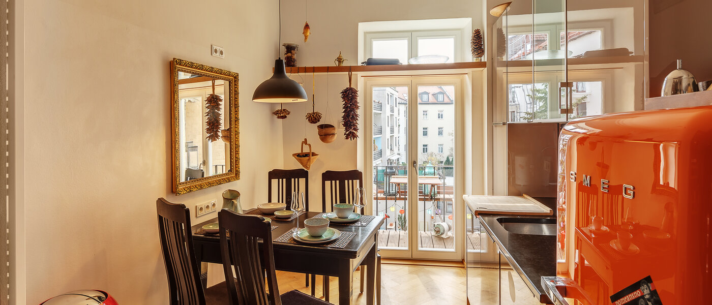 Wohnung München Maxvorstadt - Westen 01 Küche 9535