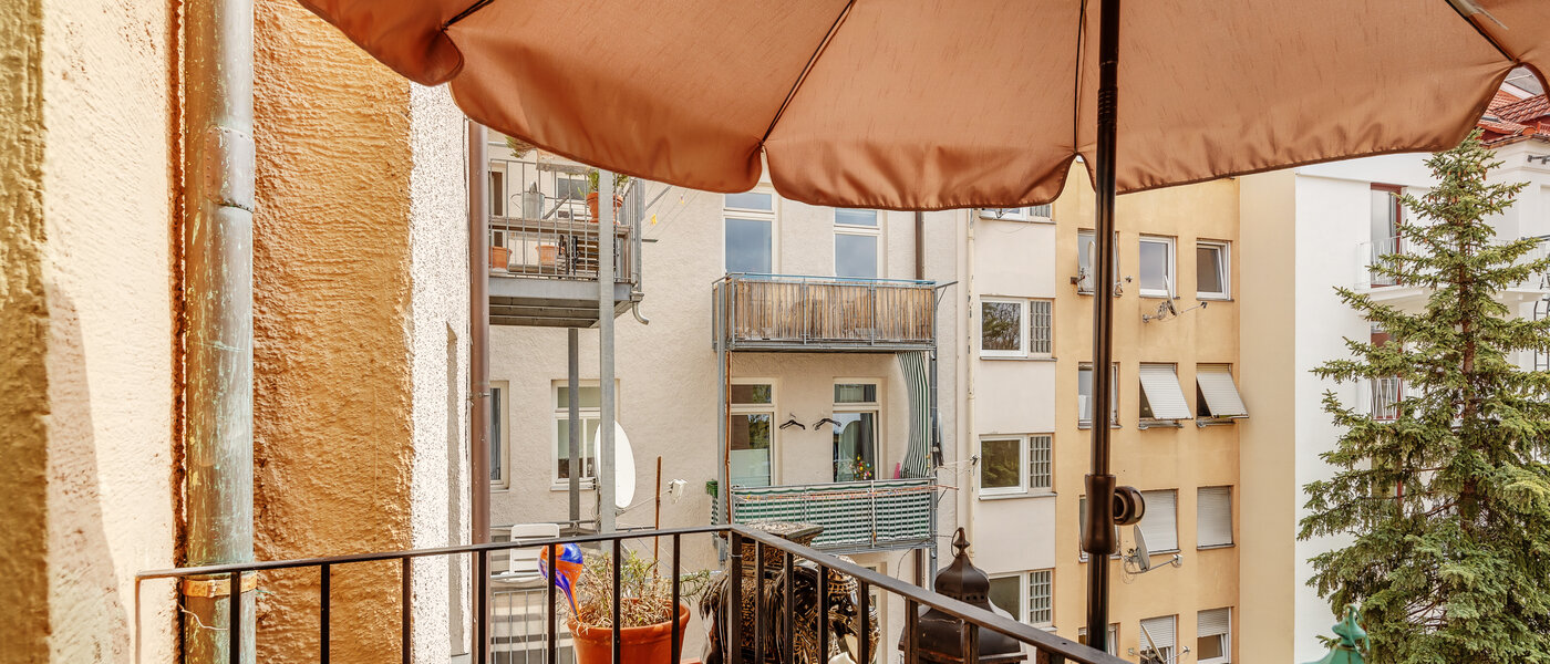 Wohnung München Maxvorstadt - Westen 03 Balkon 9535