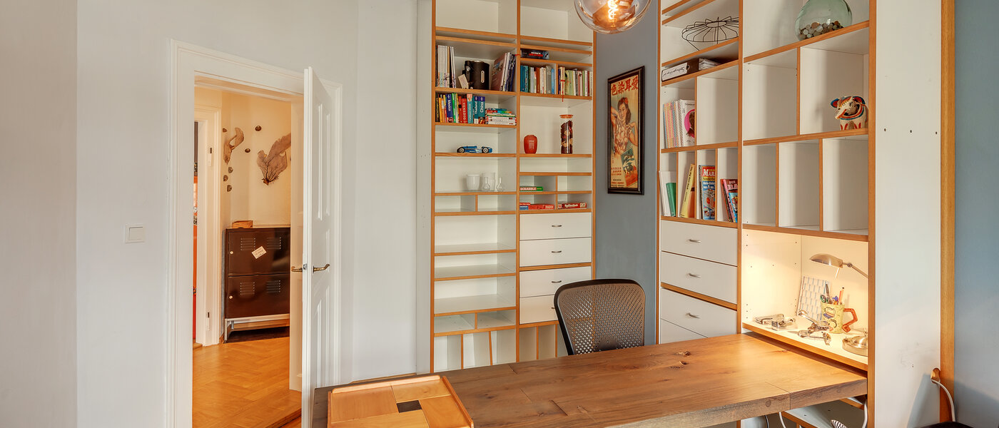 Wohnung München Maxvorstadt - Westen 01 Arbeitsbereich 9535