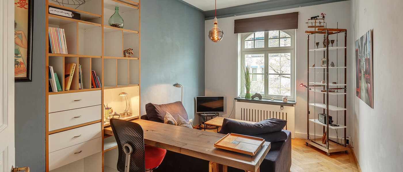 Wohnung München Maxvorstadt - Westen 01 Wohnbereich 9535