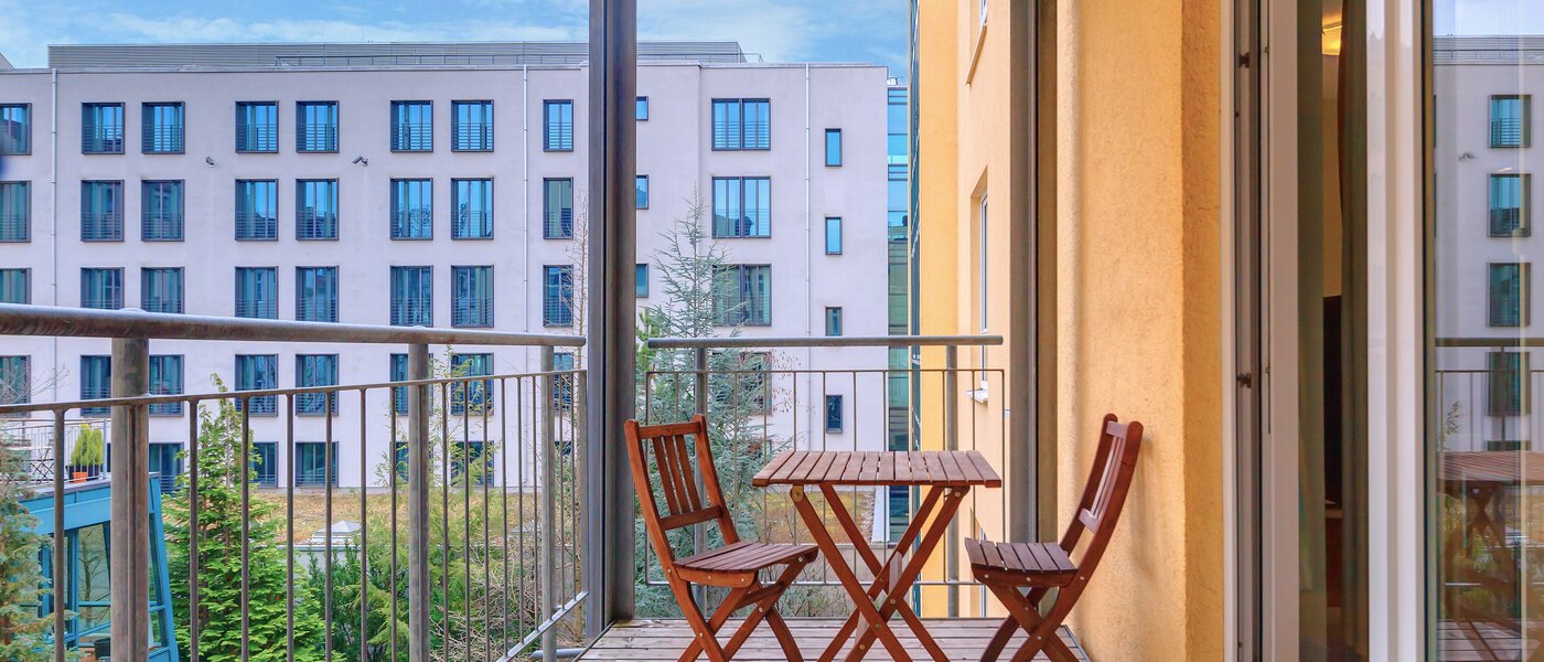 Wohnung München Maxvorstadt - Museumsviertel 01 Balkon 954