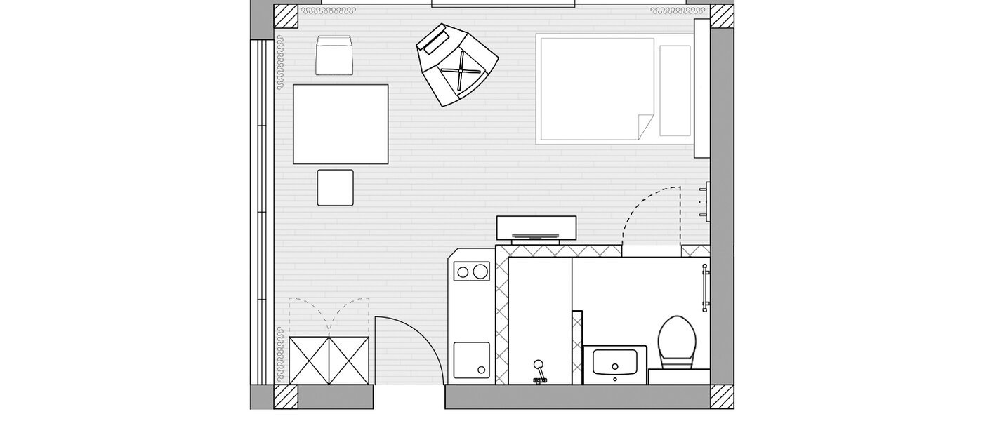 Wohnung Ismaning 01 Grundriss 9549