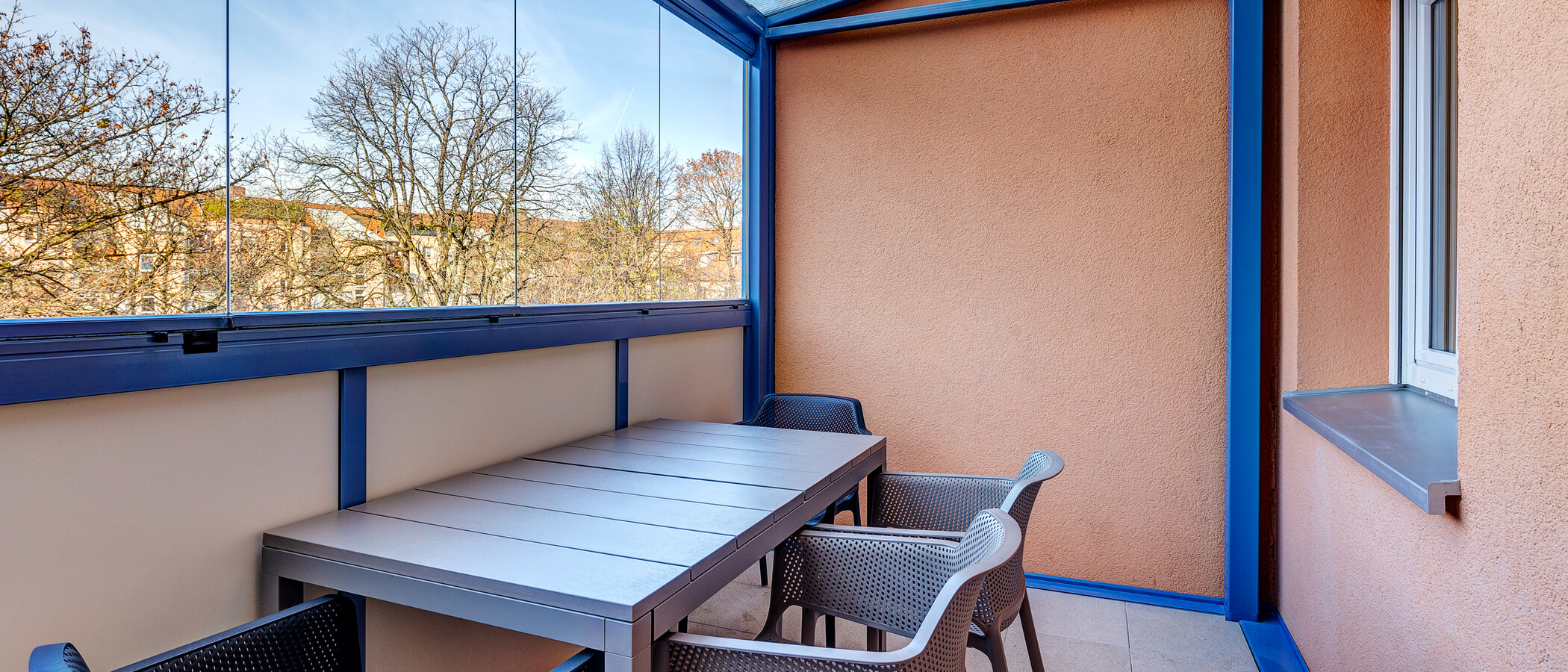 Wohnung Unterschleißheim Am Hart 01 Loggia 955
