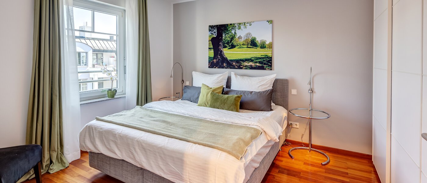 Wohnung München Schwabing-Nord (zw. Leopoldstraße & Englischen Garten) 01 Schlafzimmer 9573