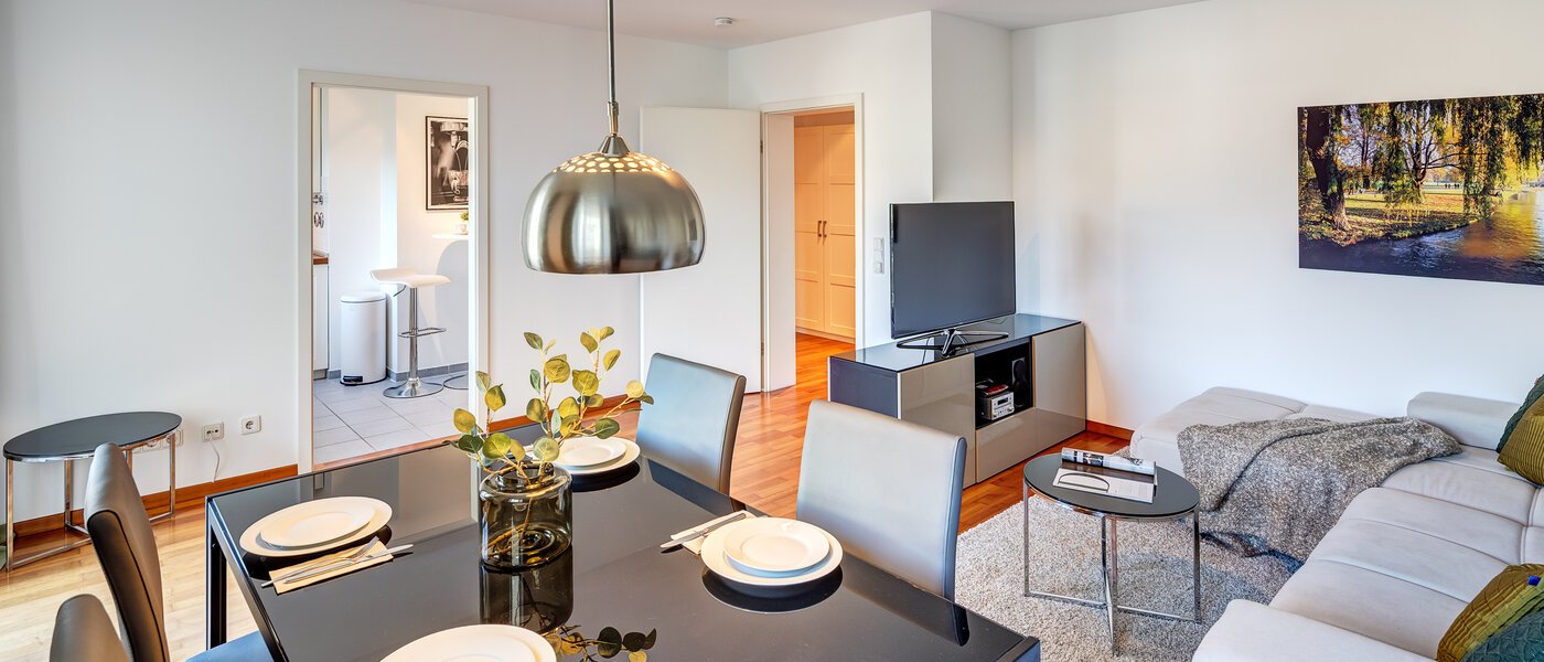 Wohnung München Schwabing-Nord (zw. Leopoldstraße & Englischen Garten) 04 Wohnbereich 9573