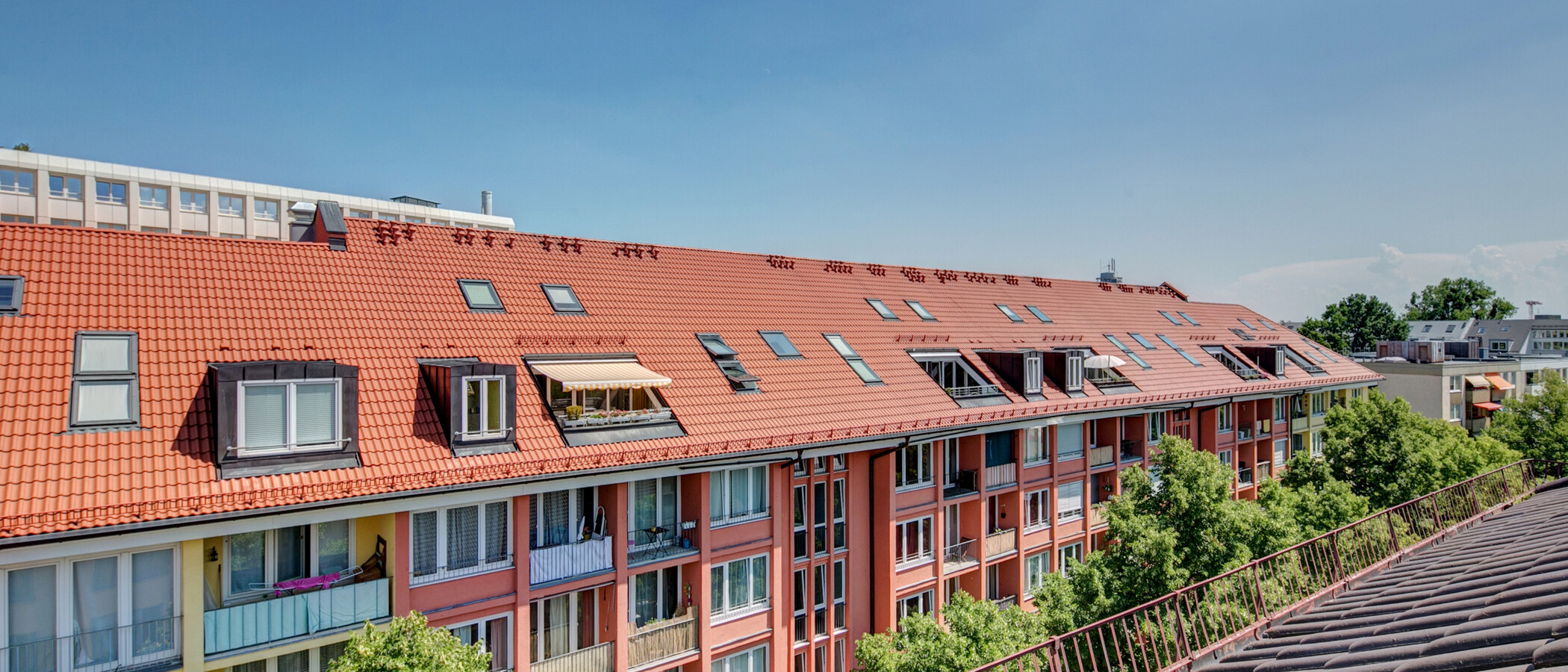 Dachgeschosswohnung München Haidhausen 01 Aussicht 9579