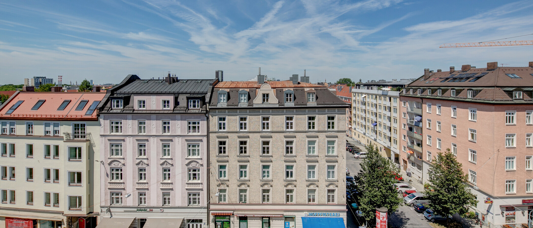 Dachgeschosswohnung München Haidhausen 03 Aussicht 9579