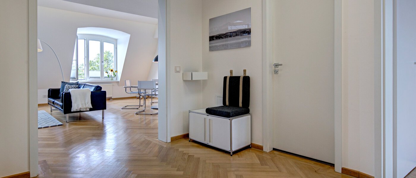 Dachterrassenwohnung München Schwabing-Nord (zw. Belgrad- & Leopoldstraße) 01 Flur/Gang 9584