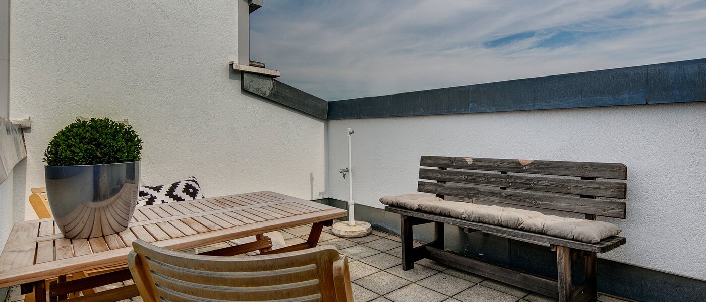 Dachterrassenwohnung München Schwabing-Nord (zw. Belgrad- & Leopoldstraße) 02 Terrasse 9584