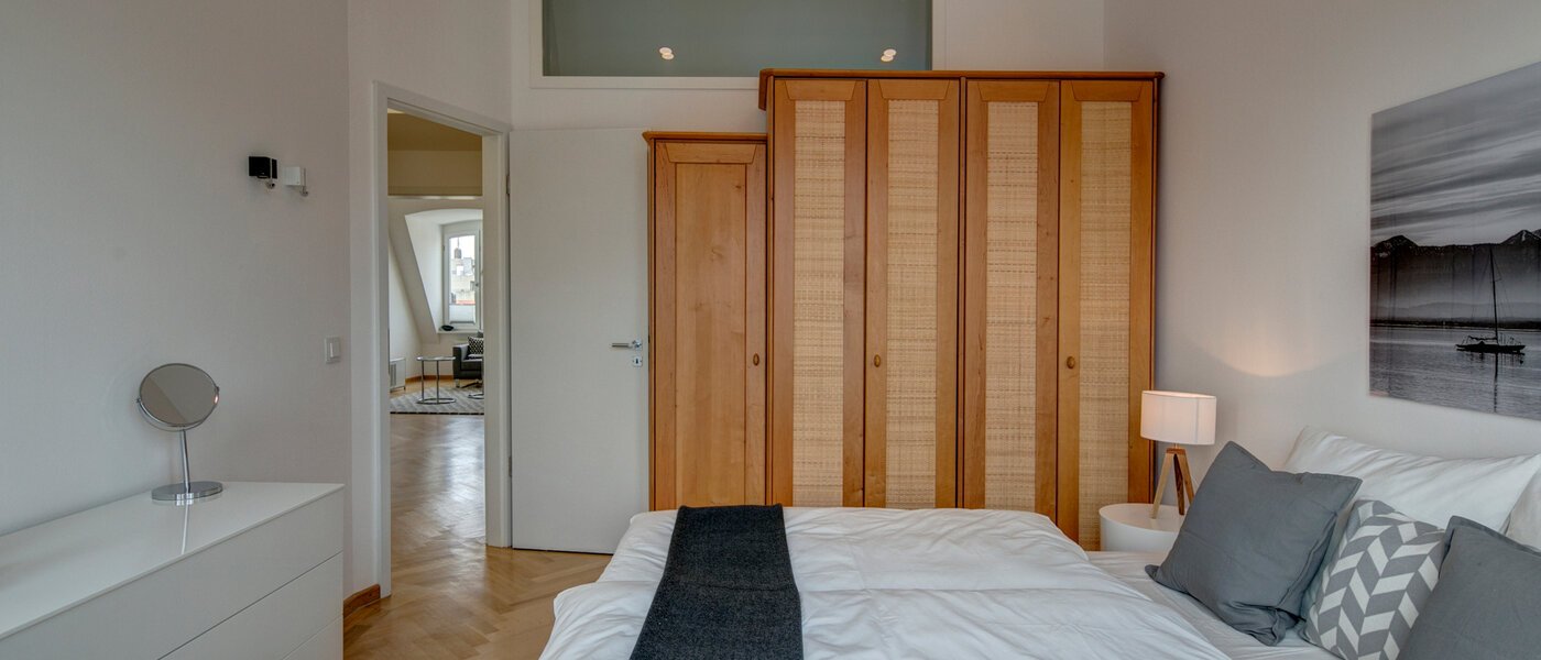 Dachterrassenwohnung München Schwabing-Nord (zw. Belgrad- & Leopoldstraße) 04 Schlafen 9584