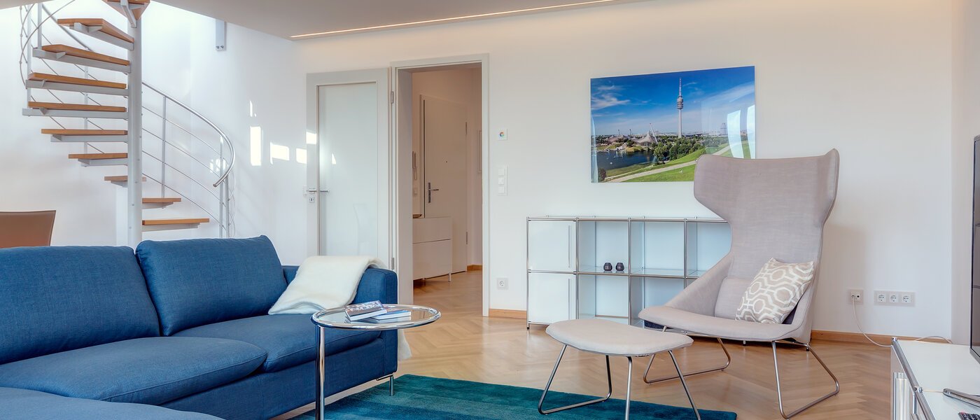 Dachterrassenwohnung München Schwabing 01 Wohnen 9602