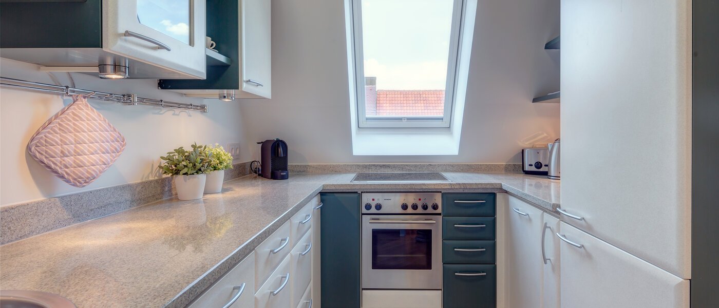 Dachterrassenwohnung München Schwabing 01 Küche 9602