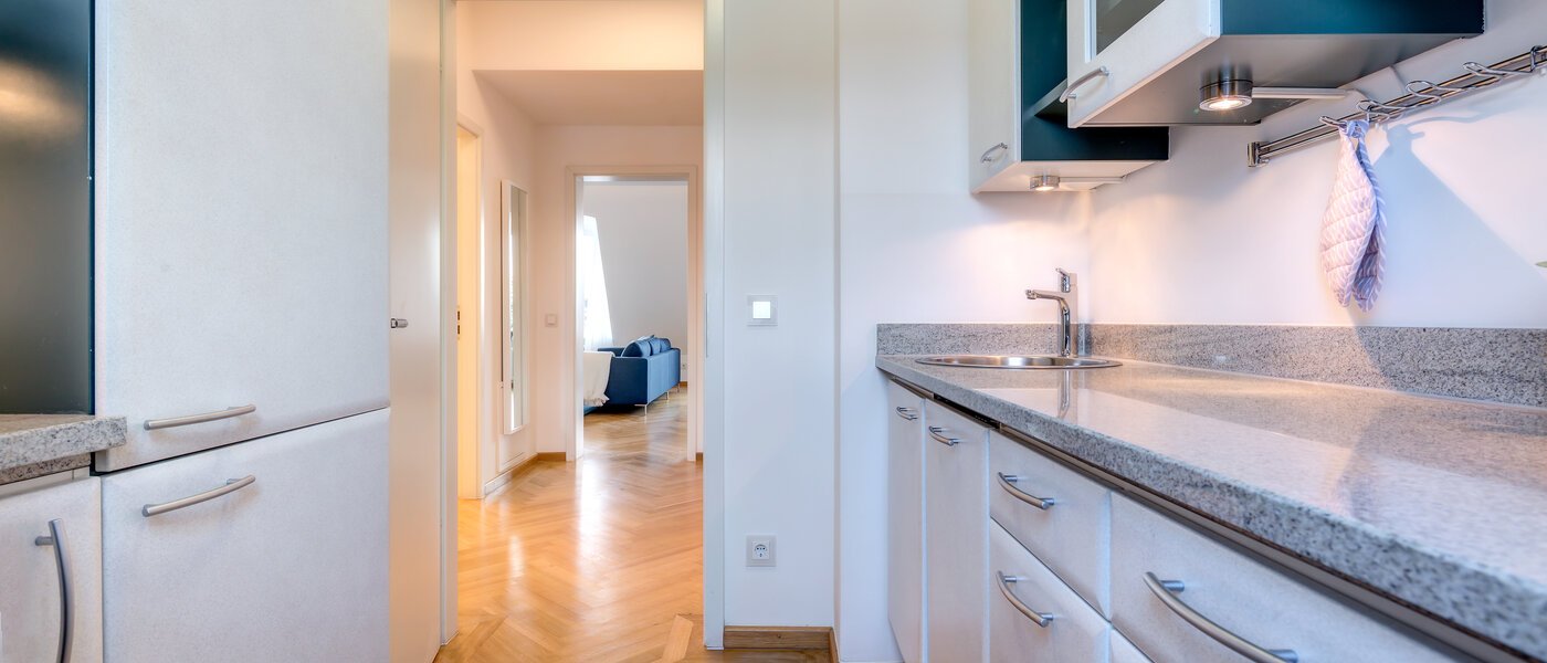 Dachterrassenwohnung München Schwabing 02 Küche 9602