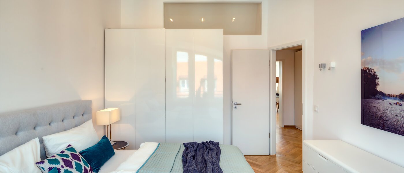 Dachterrassenwohnung München Schwabing 03 Schlafen 9602