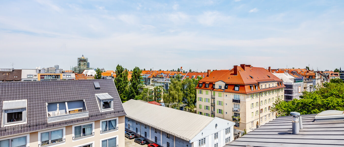 Dachterrassenwohnung München Schwabing 04 Aussicht 9602