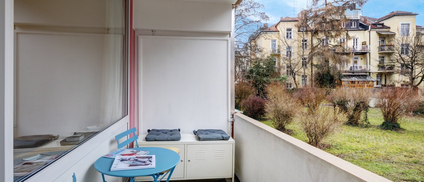 Apartment München Neuhausen 01 Balkon 9615