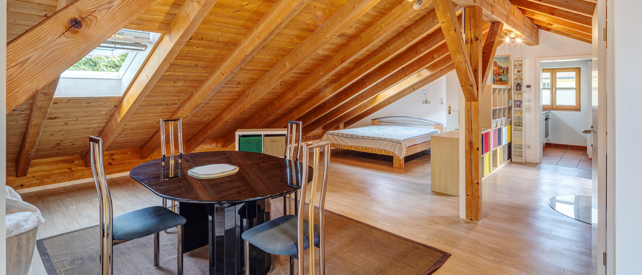 Dachgeschosswohnung Gauting 02 Wohnbereich 9625