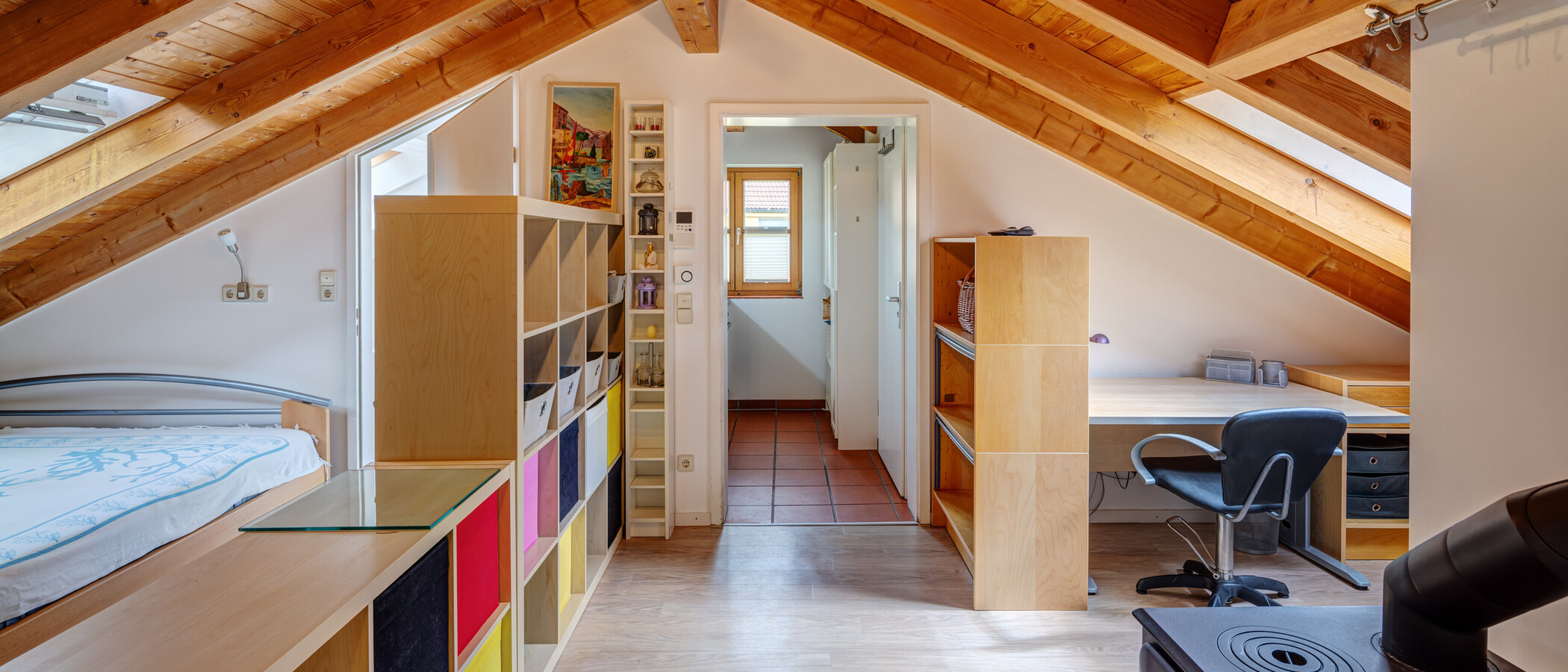 Dachgeschosswohnung Gauting 03 Wohnbereich 9625