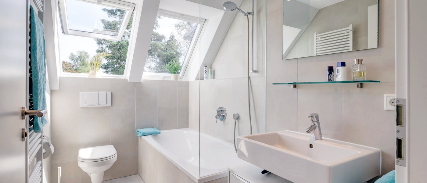 Dachterrassenwohnung München Obermenzing 01 Badezimmer 9637