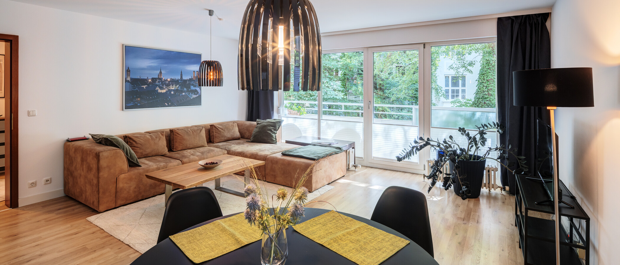 Wohnung München Lehel 02 Wohnzimmer 9663