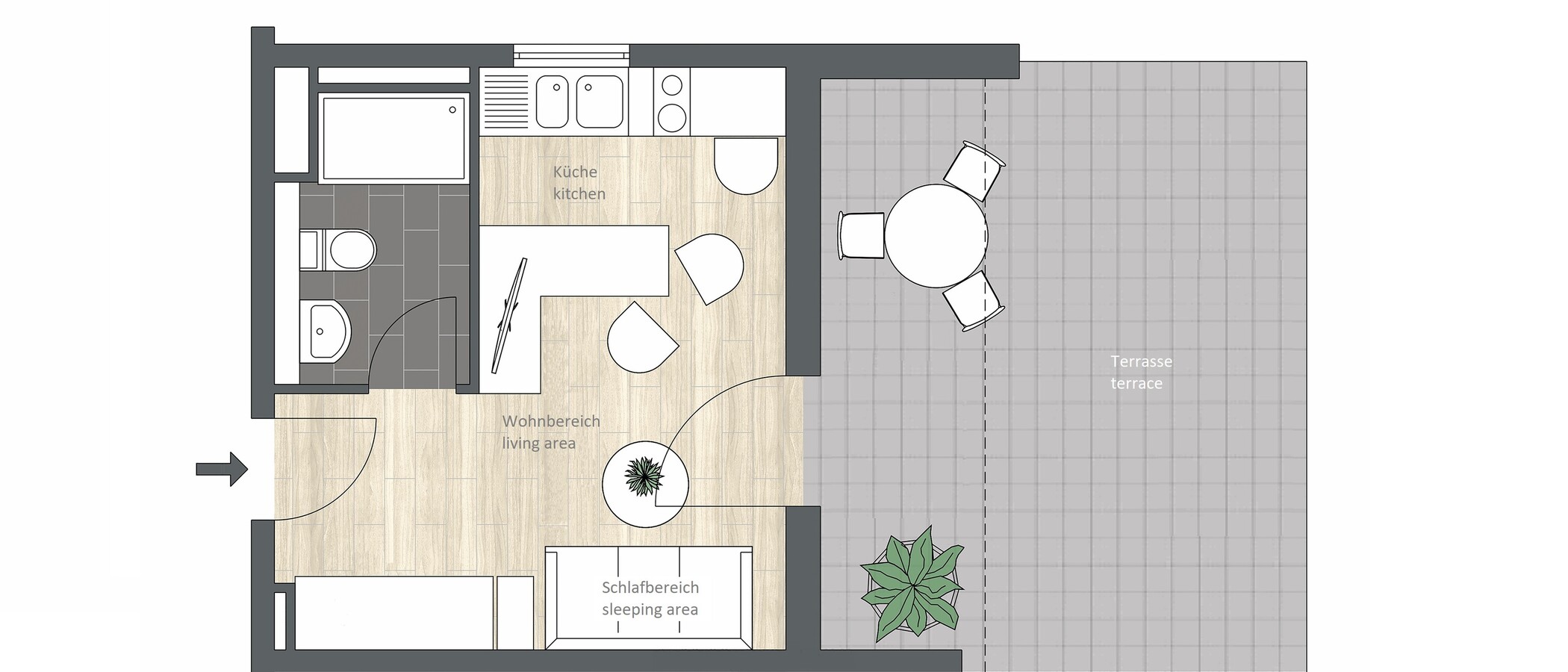 Wohnung München Ramersdorf 01 Grundriss 9668