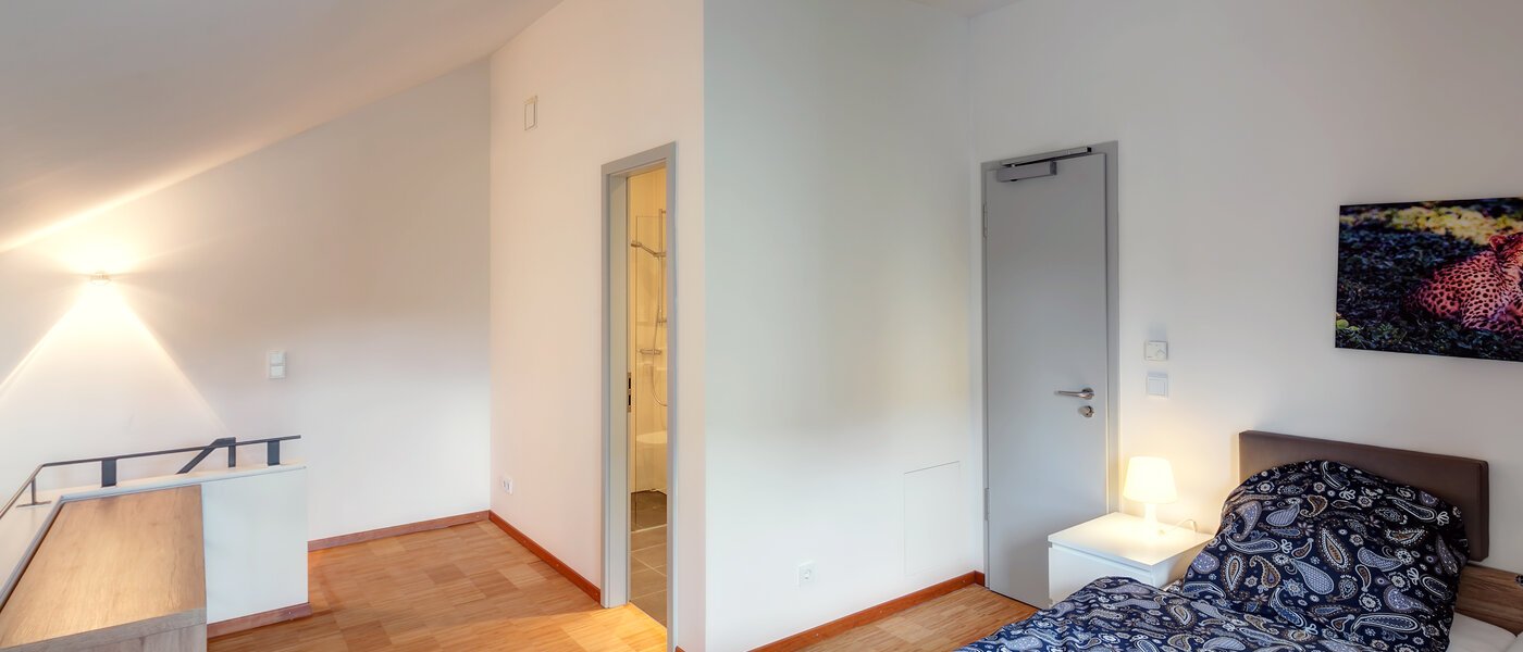 Maisonette-Galerie Wohnung Unterschleißheim Lohhof 03 Schlafen 9676