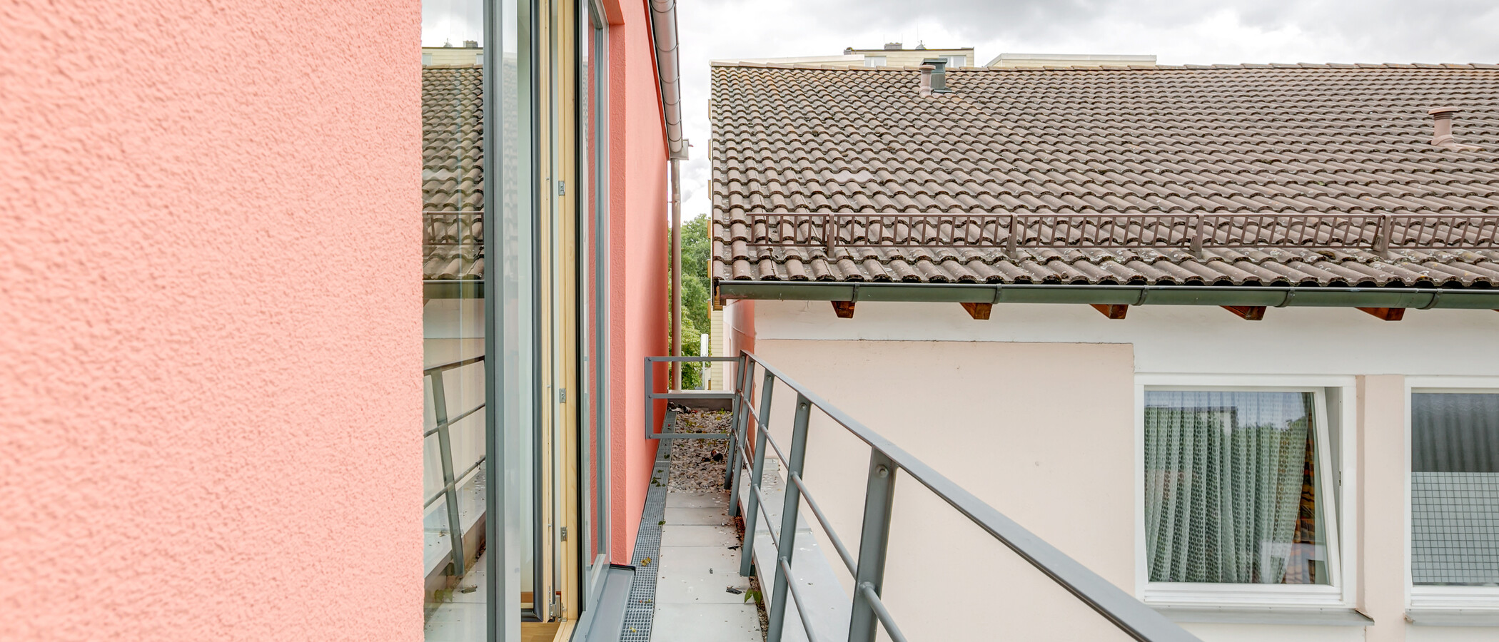 Maisonette-Galerie Wohnung Unterschleißheim Lohhof 01 Balkon 9677