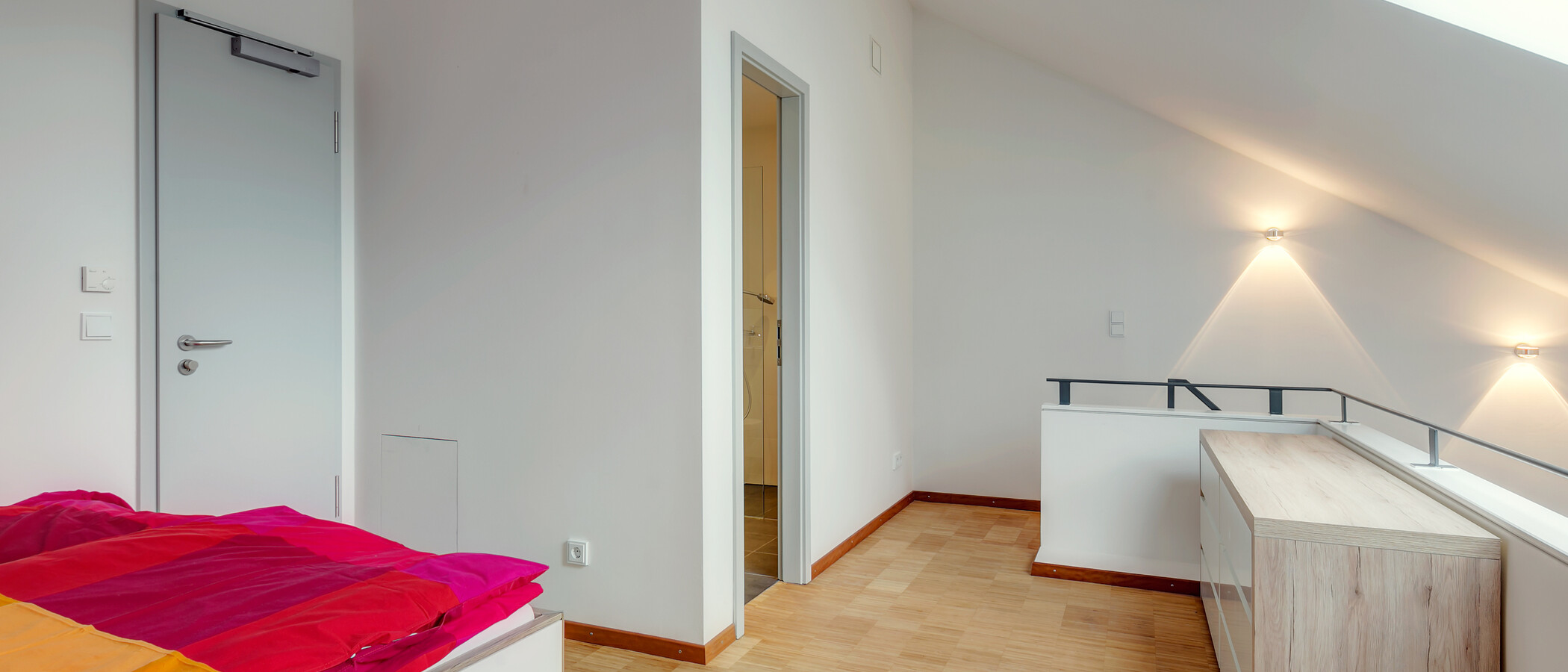Maisonette-Galerie Wohnung Unterschleißheim Lohhof 03 Schlafen 9677