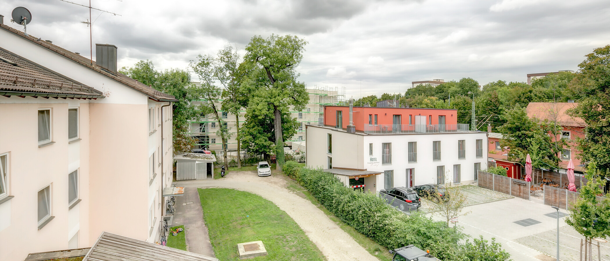 Maisonette-Galerie Wohnung Unterschleißheim Lohhof 01 Aussicht 9677