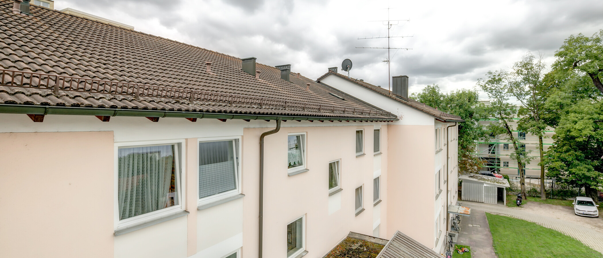 Maisonette-Galerie Wohnung Unterschleißheim Lohhof 02 Aussicht 9677