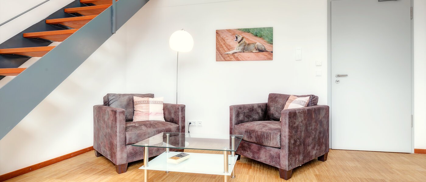 Maisonette-Galerie Wohnung Unterschleißheim 02 Wohnen 9678