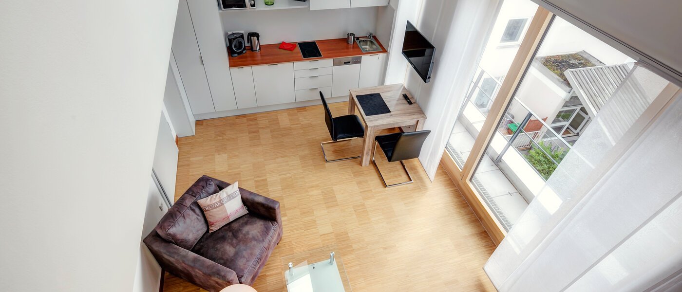 Maisonette-Galerie Wohnung Unterschleißheim 05 Wohnen 9678