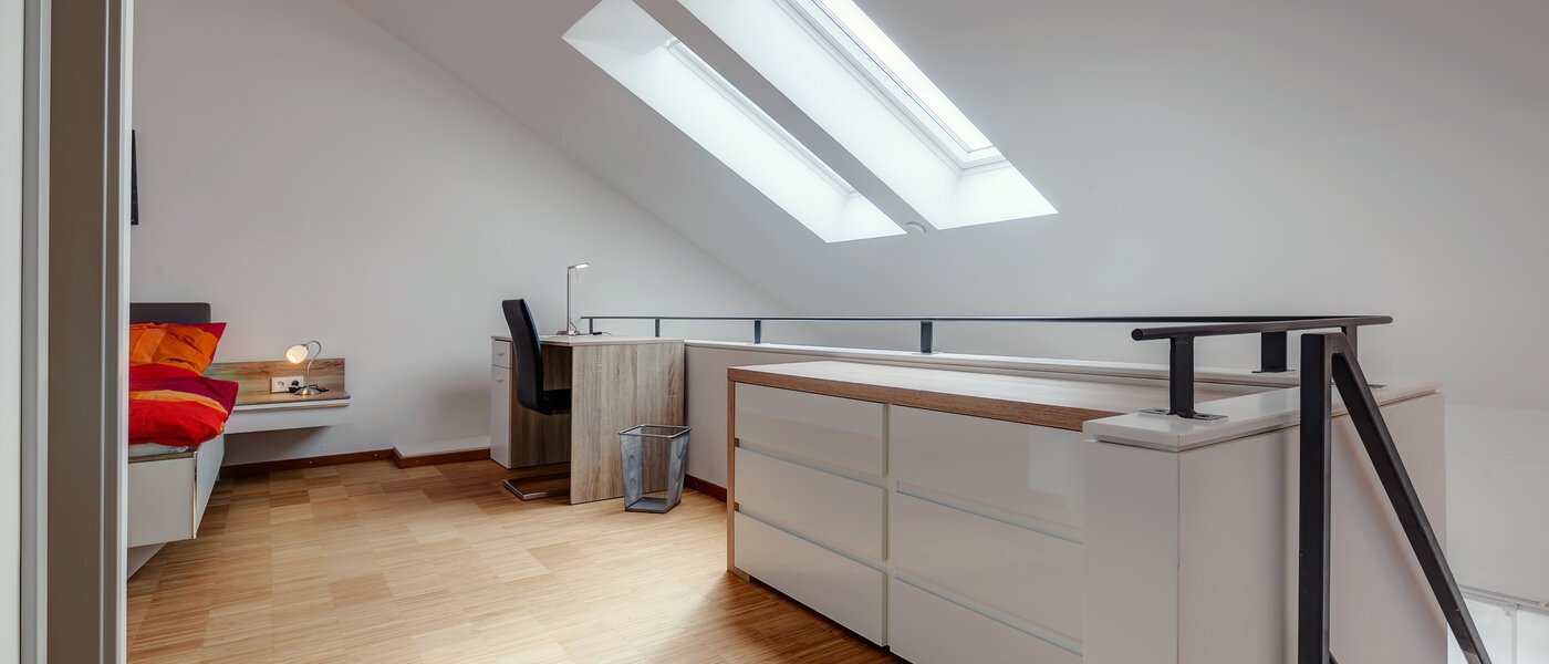 Maisonette-Galerie Wohnung Unterschleißheim 03 Schlafen 9678