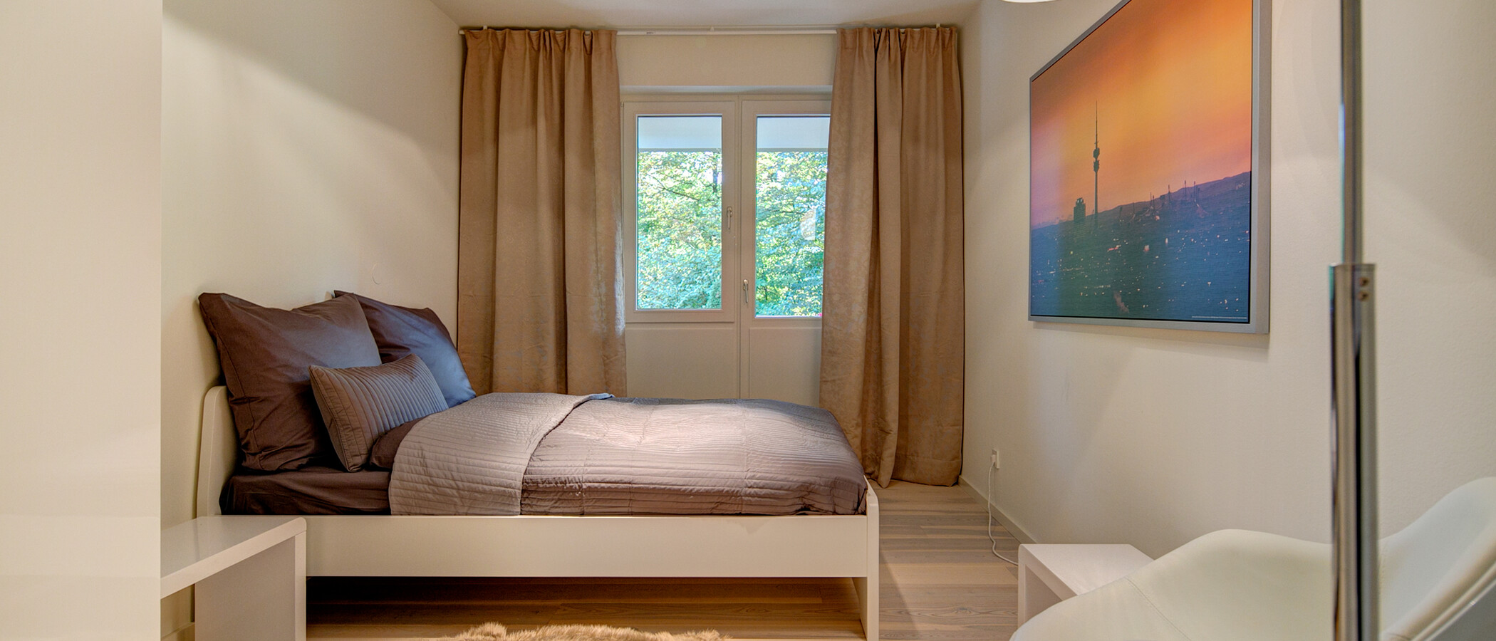 Wohnung München Herzogpark 02 2. Schlafen 9714