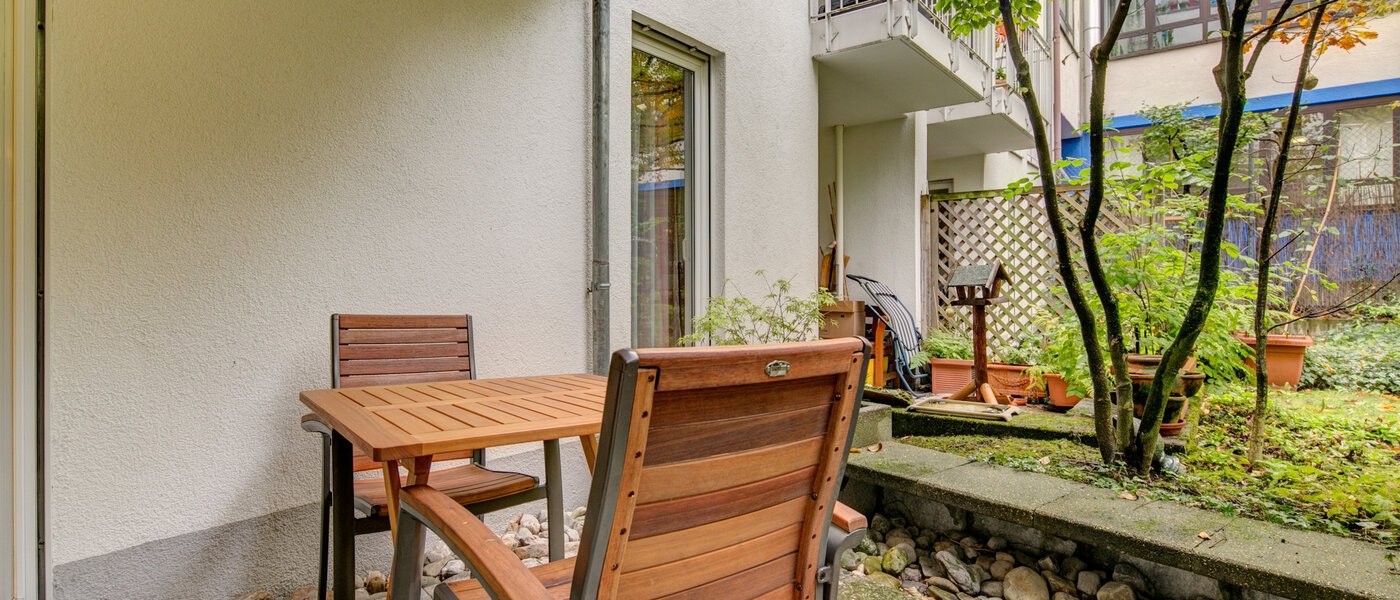 Wohnung München Maxvorstadt - Westen 02 Terrasse 9732