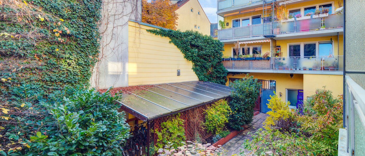 Apartment München Schwabing (rechts der Leopoldstraße) 02 Aussicht 9736