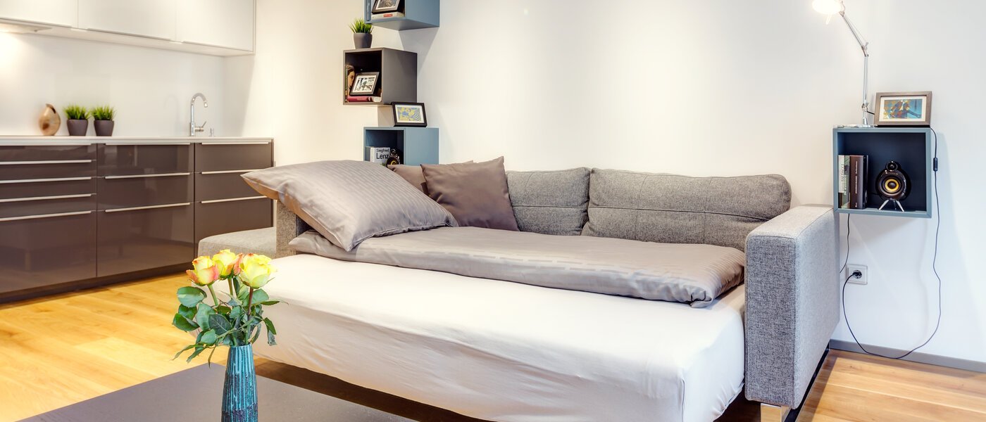 Apartment München Neuhausen 01 Schlafen 9737