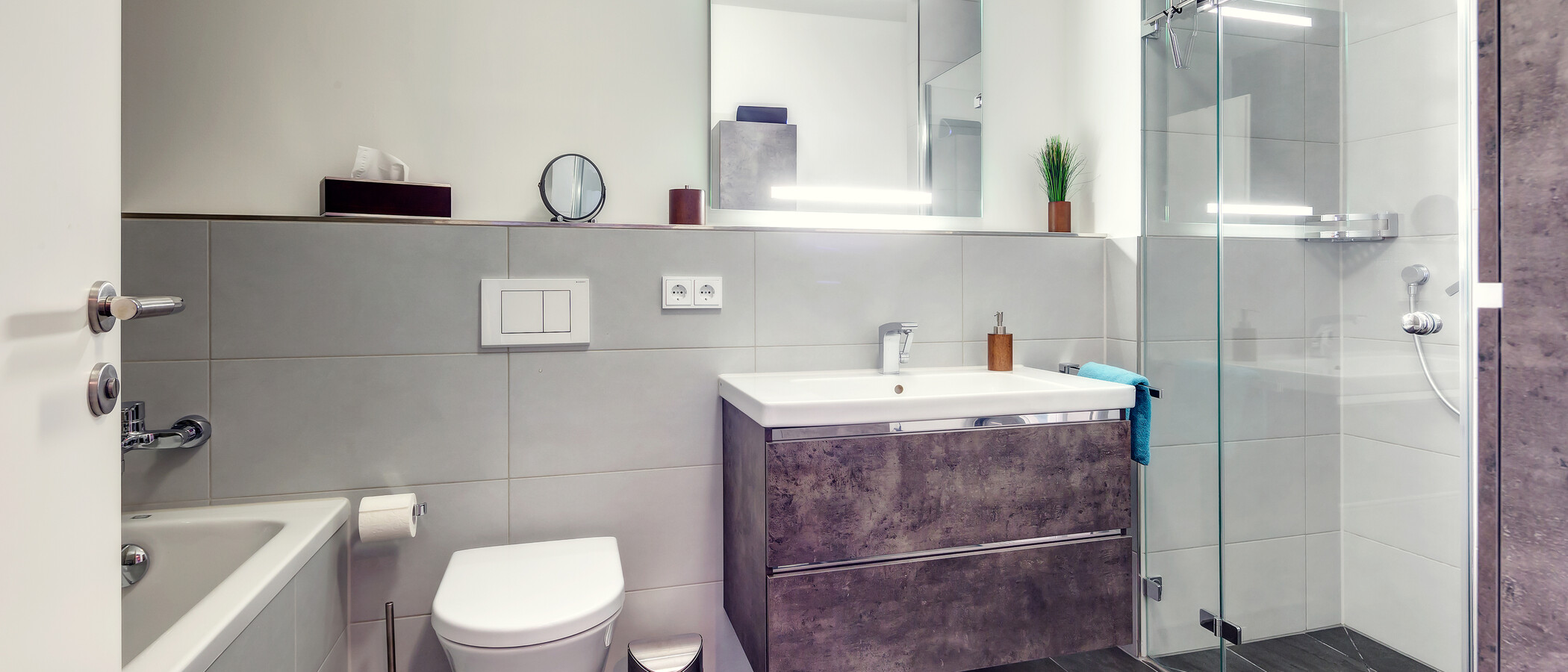 Wohnung München Obersendling 01 Badezimmer 9748