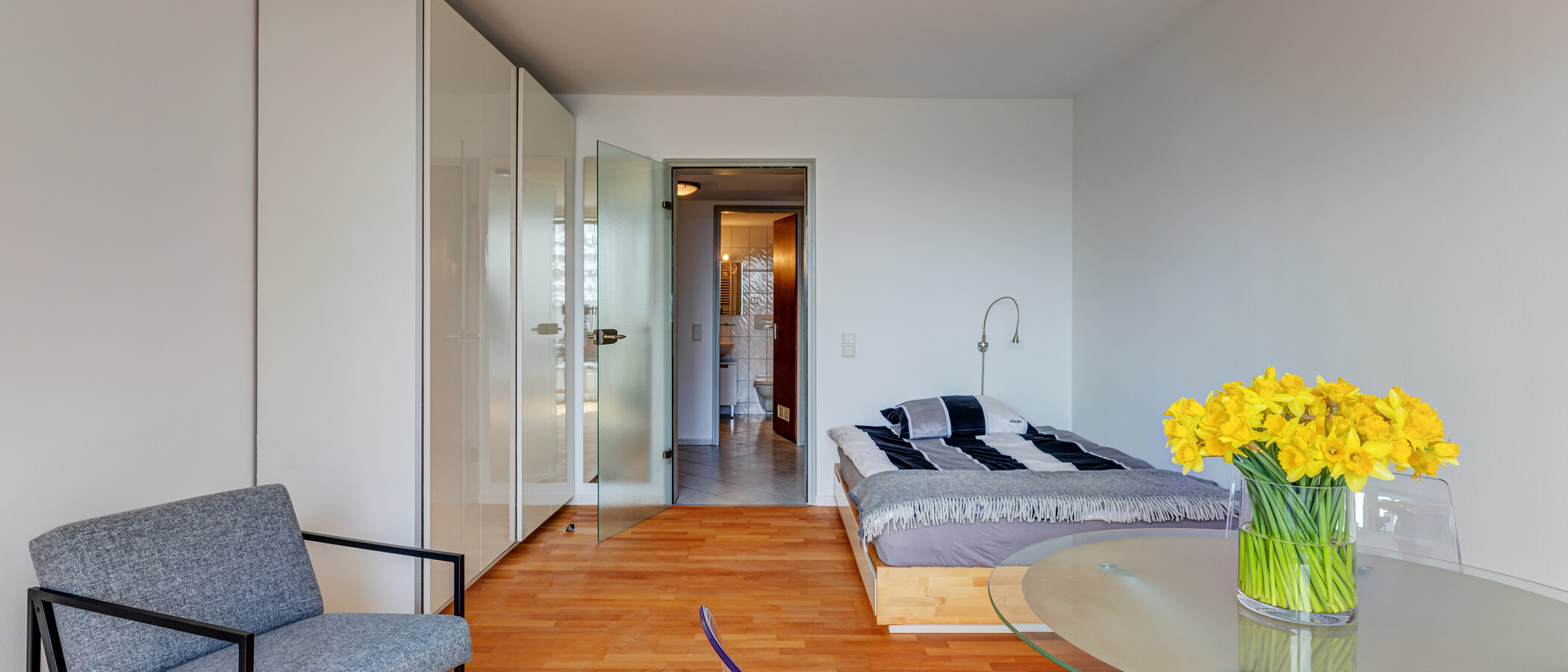 Wohnung München Olympiadorf 03 Wohnbereich 9781
