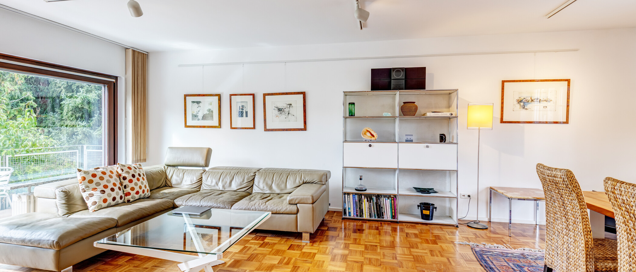 Wohnung München Berg am Laim 02 Wohnbereich 9783