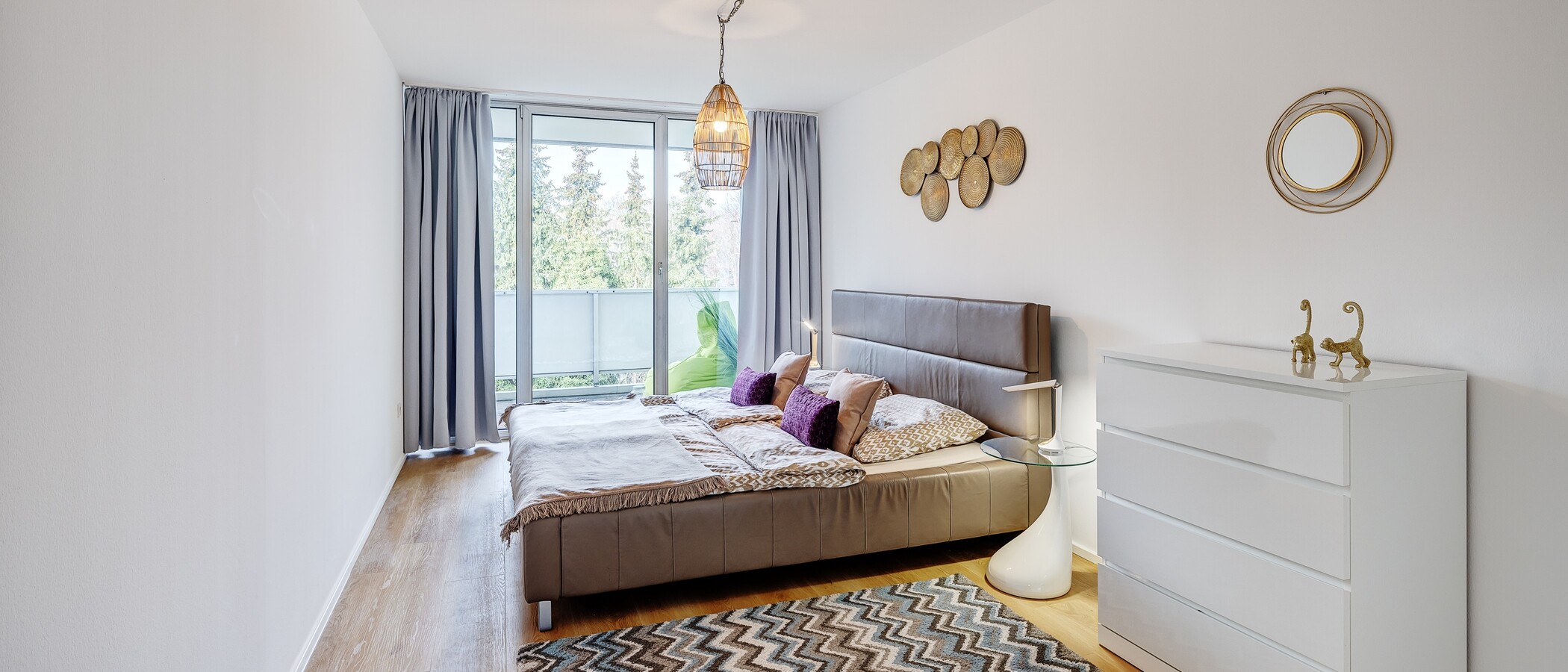 Wohnung München Schwabing-Nord (zw. Leopoldstraße & Englischen Garten) 01 Schlafzimmer 9789