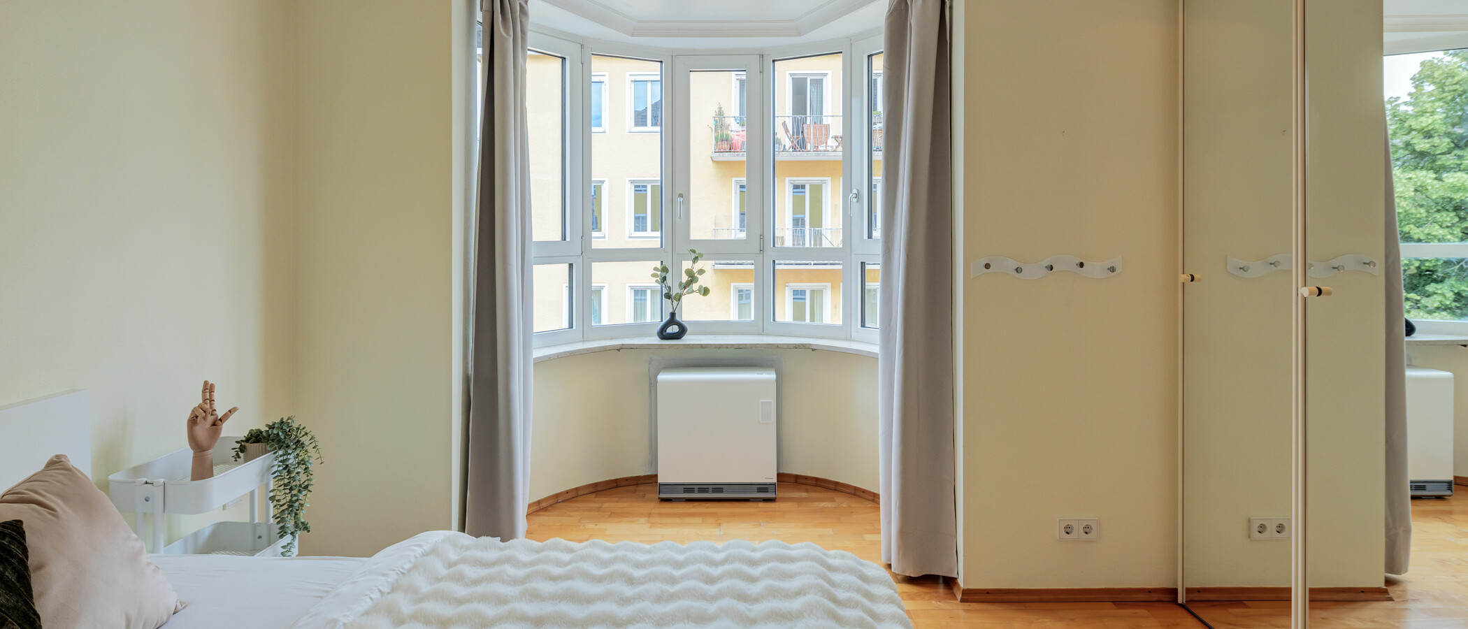 Wohnung München Maxvorstadt 02 2. Schlafzimmer	 9792