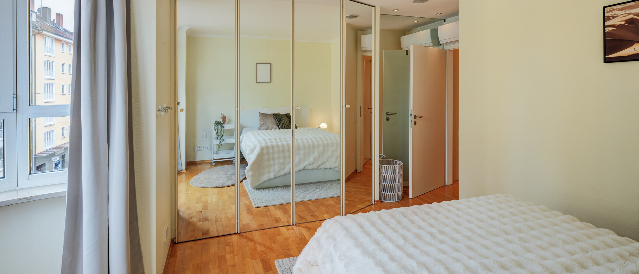 Wohnung München Maxvorstadt 03 2. Schlafzimmer	 9792