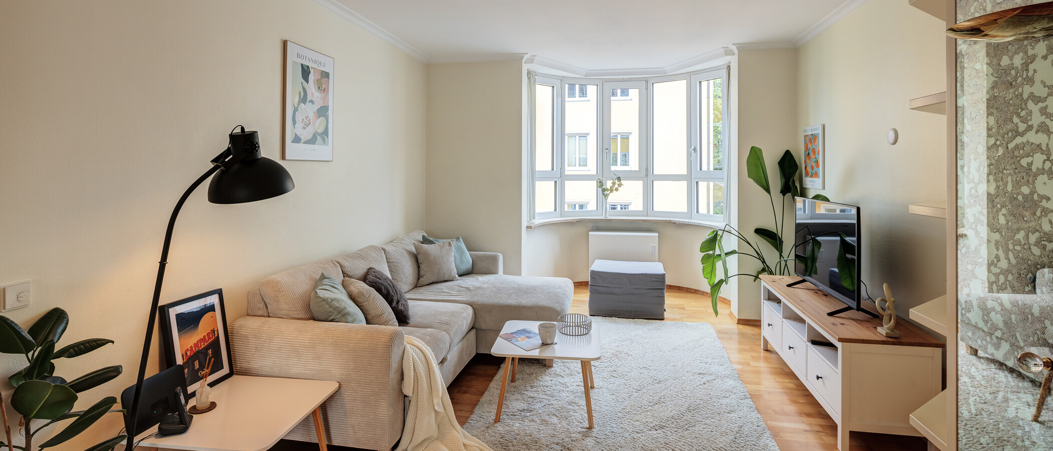 Wohnung München Maxvorstadt 01 Wohnbereich 9792