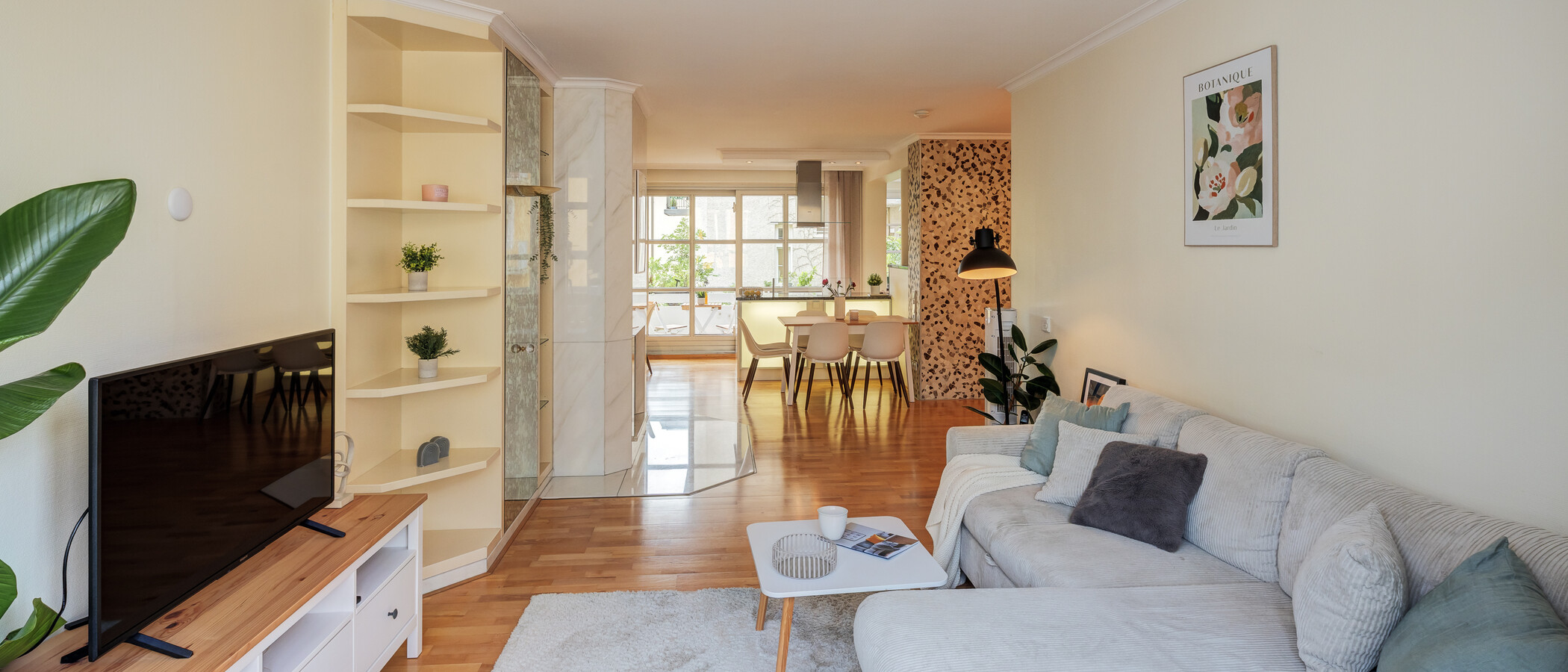 Wohnung München Maxvorstadt 02 Wohnbereich 9792