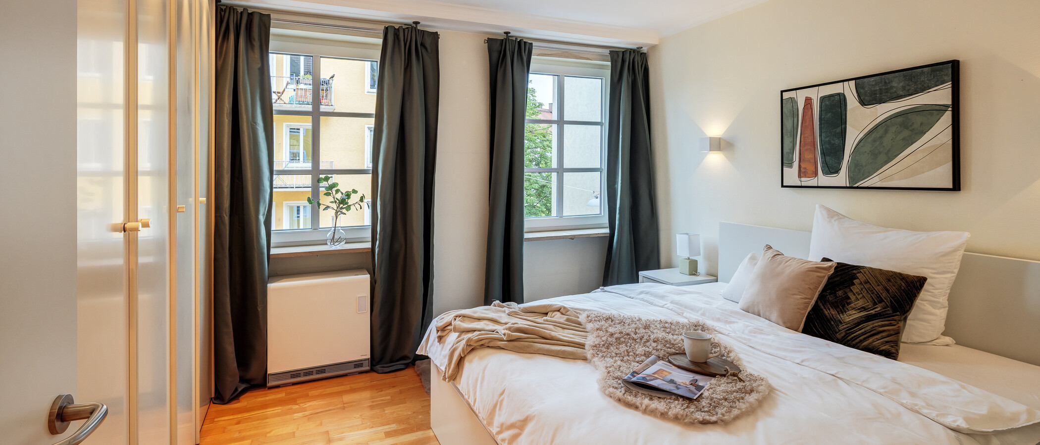 Wohnung München Maxvorstadt 01 1. Schlafzimmer 9792