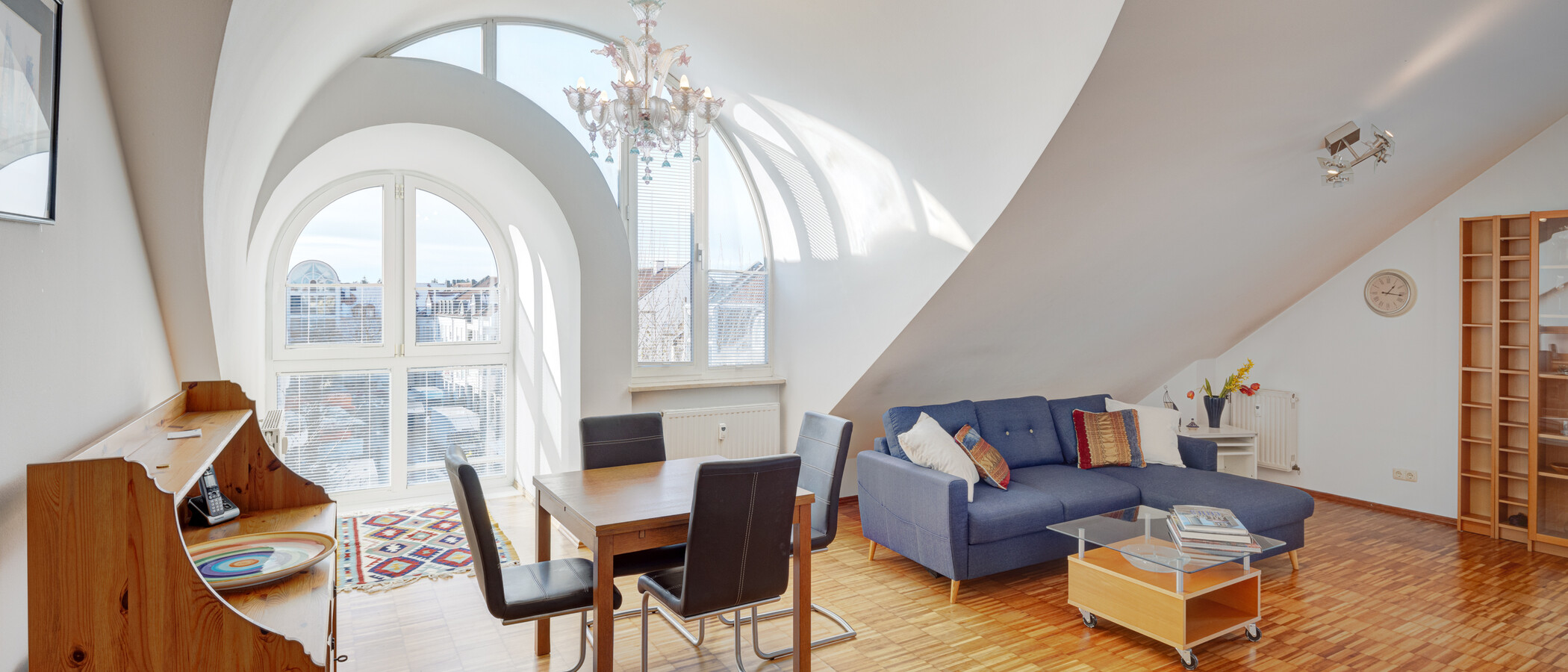 Dachgeschosswohnung Ottobrunn 01 Wohnbereich 9824
