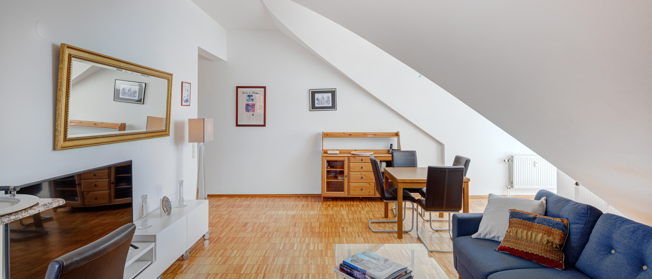 Dachgeschosswohnung Ottobrunn 04 Wohnbereich 9824