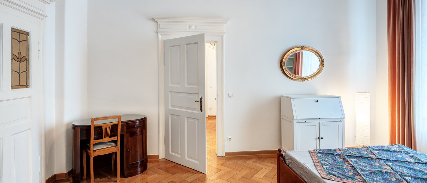 Wohnung München Schwabing-Nord (zw. Belgrad- & Leopoldstraße) 04 2. Schlafzimmer	 9895
